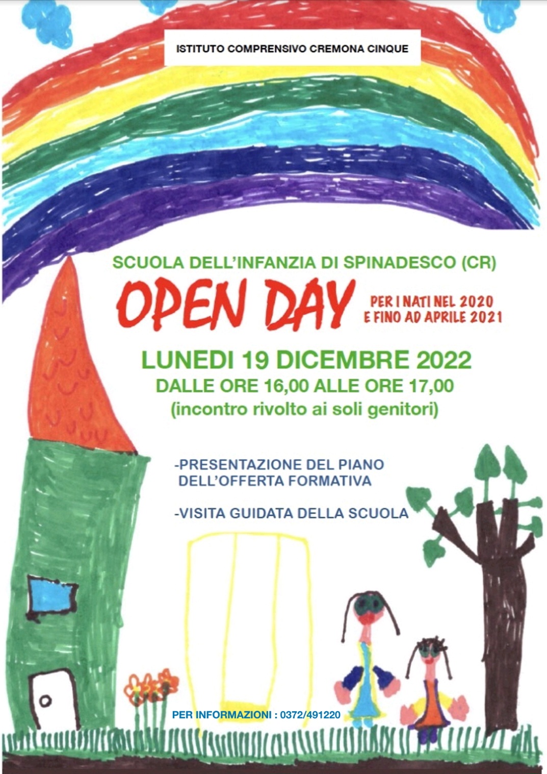 Open day scuola infanzia di spinadesco