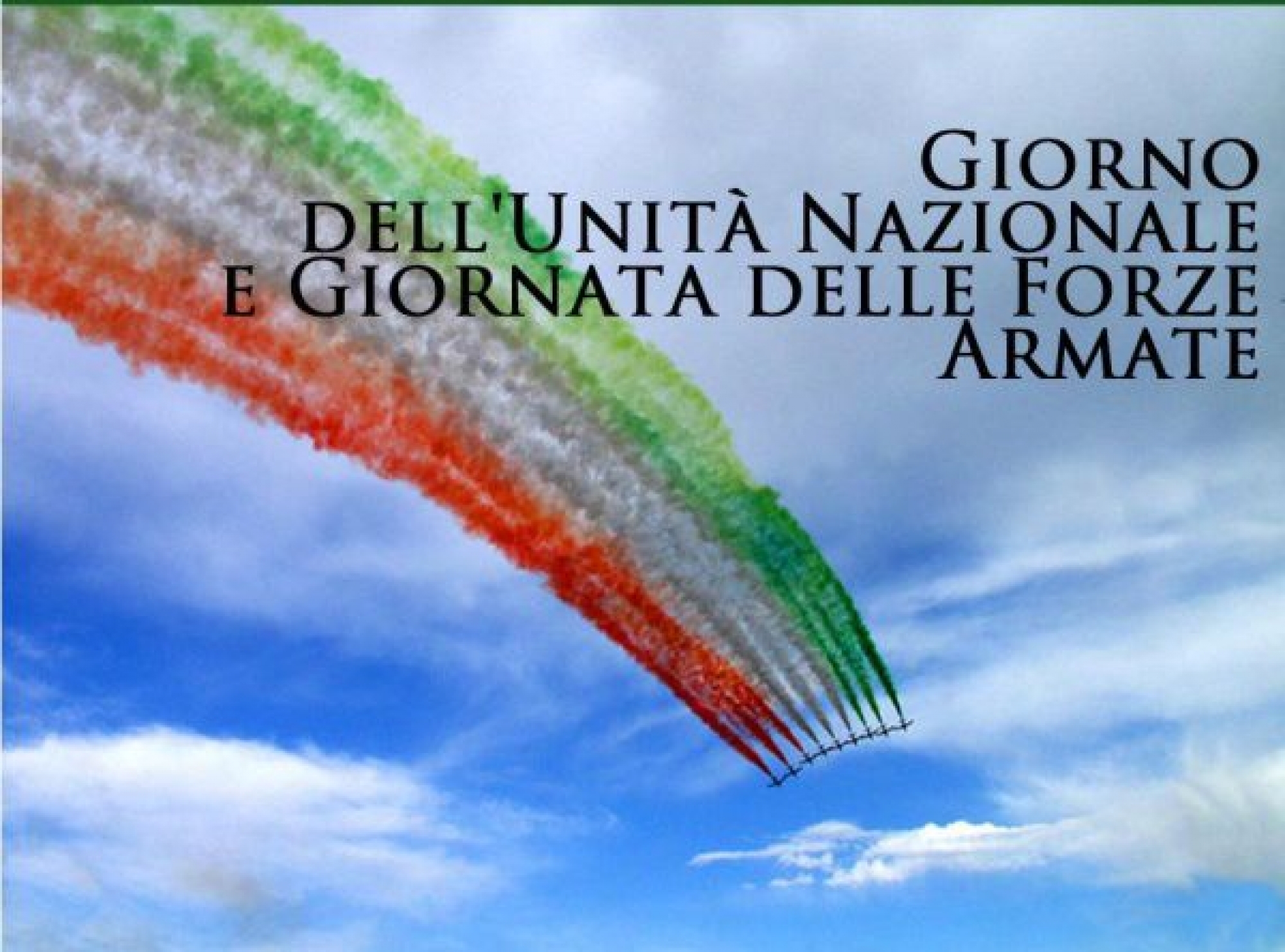 Giorno dell'Unità Nazionale e delle Forze Armate