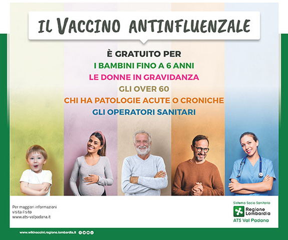 Informativa vaccino antinfluenzale