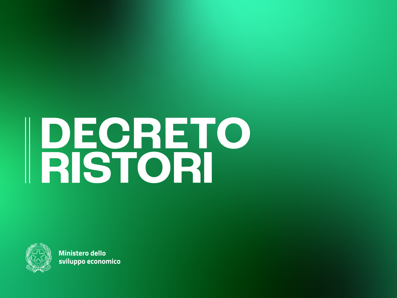 Decreto "ristori bis"