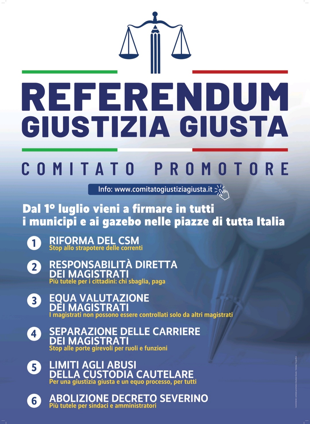Referendum giustizia giusta